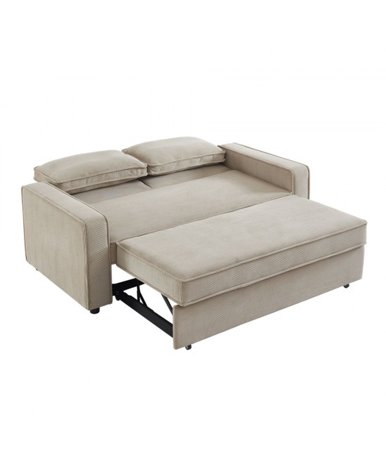 CUBO ΚΑΝΑΠΕΣ ΚΡΕΒΑΤΙ 3ΘΕΣΙΟΣ LATTE 172x89xH89cm