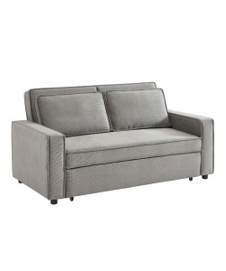 CUBO ΚΑΝΑΠΕΣ ΚΡΕΒΑΤΙ 3ΘΕΣΙΟΣ ΓΚΡΙ 172x89xH89cm