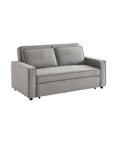 CUBO ΚΑΝΑΠΕΣ ΚΡΕΒΑΤΙ 3ΘΕΣΙΟΣ ΓΚΡΙ 172x89xH89cm