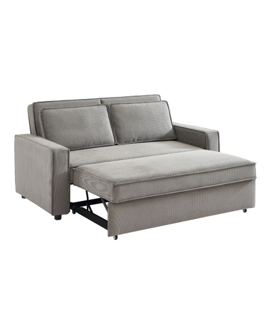 CUBO ΚΑΝΑΠΕΣ ΚΡΕΒΑΤΙ 3ΘΕΣΙΟΣ ΓΚΡΙ 172x89xH89cm