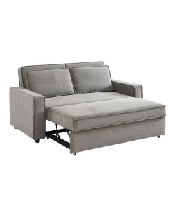 CUBO ΚΑΝΑΠΕΣ ΚΡΕΒΑΤΙ 3ΘΕΣΙΟΣ ΓΚΡΙ 172x89xH89cm