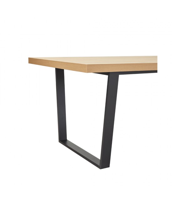 VILLE ΤΡΑΠΕΖΙ ΦΥΣΙΚΟ OAK 200x100xH76cm VILLE ΤΡΑΠΕΖΙ ΦΥΣΙΚΟ OAK 200x100xH76cm