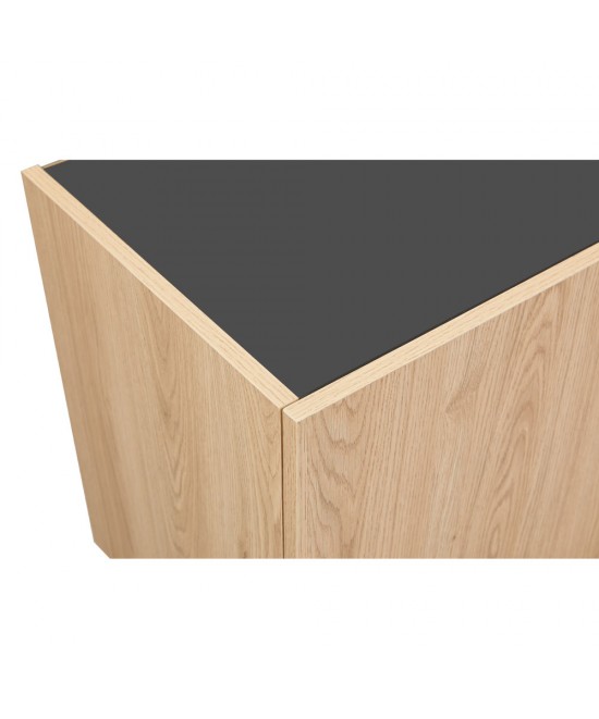 CUBIUS TV STAND 4ΠΟΡΤΕΣ ΦΥΣΙΚΟ 182x39xH59cm