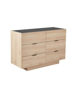 CUBIUS ΣΥΡΤΑΡΙΕΡΑ 6ΣΥΡΤΑΡΙΑ ΦΥΣΙΚΟ 120x45,4xH81cm