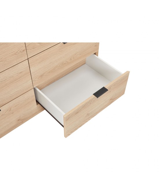 CUBIUS ΣΥΡΤΑΡΙΕΡΑ 6ΣΥΡΤΑΡΙΑ ΦΥΣΙΚΟ 120x45,4xH81cm