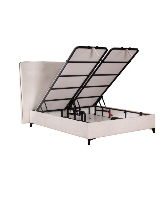 COLOMBO ΚΡΕΒΑΤΙ ΜΕ ΑΠΟΘΗΚ. ΧΩΡΟ (ΓΙΑ ΣΤΡΩΜΑ 160x200cm) OFF WHITE 06-900 ΜΑΥΡΟ 210x170xH120cm COLOMBO ΚΡΕΒΑΤΙ ΜΕ ΑΠΟΘΗΚ. ΧΩΡΟ (ΓΙΑ ΣΤΡΩΜΑ 160x200cm) OFF WHITE 06-900 ΜΑΥΡΟ 210x170xH120cm