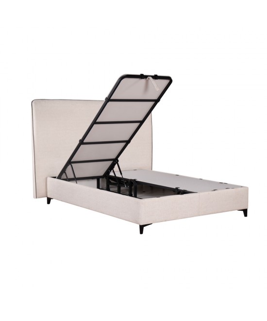 COLOMBO ΚΡΕΒΑΤΙ ΜΕ ΑΠΟΘΗΚ. ΧΩΡΟ (ΓΙΑ ΣΤΡΩΜΑ 160x200cm) OFF WHITE 06-900 ΜΑΥΡΟ 210x170xH120cm COLOMBO ΚΡΕΒΑΤΙ ΜΕ ΑΠΟΘΗΚ. ΧΩΡΟ (ΓΙΑ ΣΤΡΩΜΑ 160x200cm) OFF WHITE 06-900 ΜΑΥΡΟ 210x170xH120cm