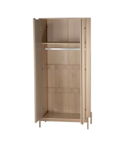 CAPPUCCINO ΝΤΟΥΛΑΠΑ 2ΠΟΡΤΕΣ LATTE SONOMA 84.6x50x185