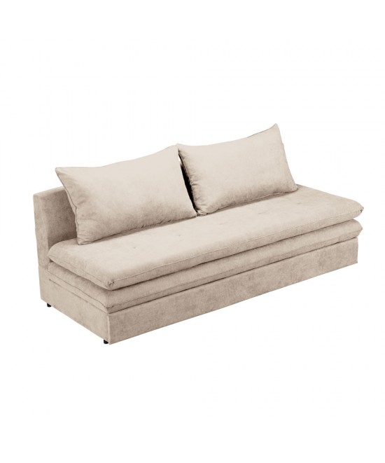 GIRASOLE ΚΑΝΑΠΕΣ ΚΡΕΒΑΤΙ 3ΘΕΣΙΟΣ BEIGE 200x87x90