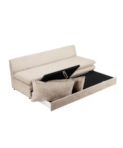 GIRASOLE ΚΑΝΑΠΕΣ ΚΡΕΒΑΤΙ 3ΘΕΣΙΟΣ BEIGE 200x87x90