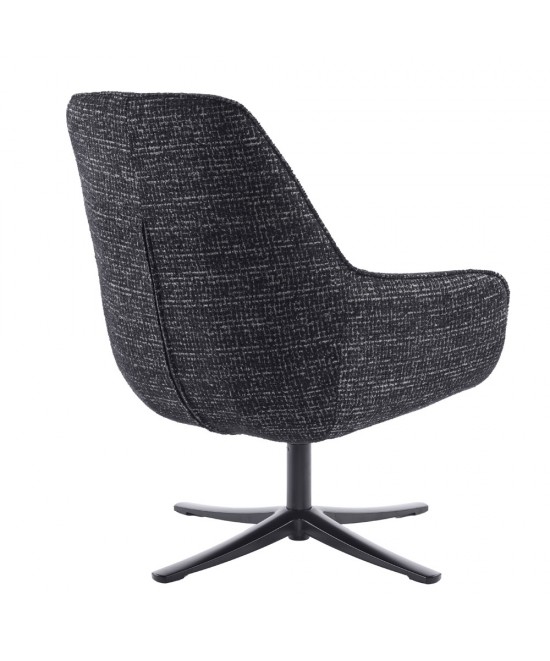 TIFFANY ΠΟΛΥΘΡΟΝΑ ΠΕΡΙΣΤΡΕΦΟΜΕΝΗ ΜΑΥΡΟ ΜΕ PATTERN 80x75x90
