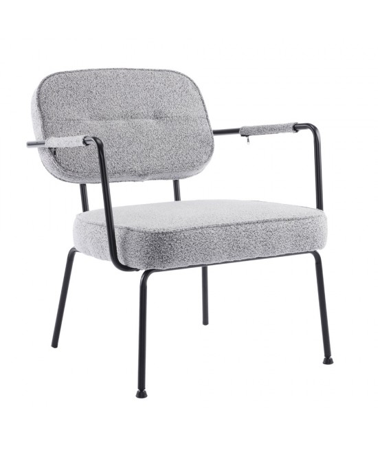 PRISLEY ΠΟΛΥΘΡΟΝΑ ΓΚΡΙ ΑΝΟΙΧΤΟ 73x66x78