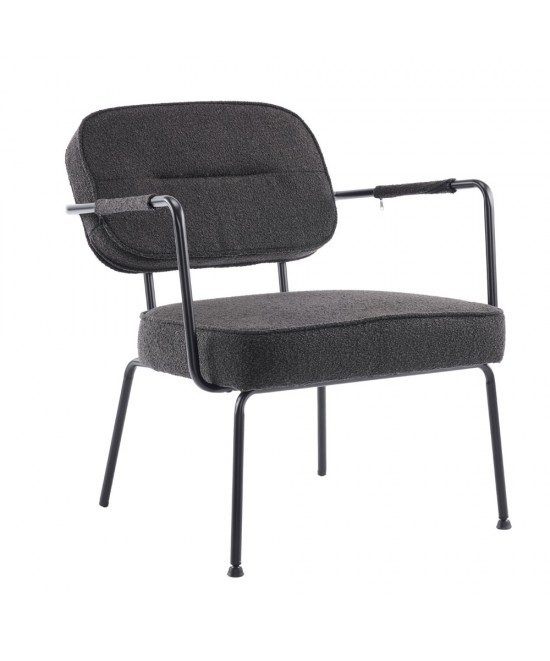 PRISLEY ΠΟΛΥΘΡΟΝΑ ΜΑΥΡΟ 73x66x78