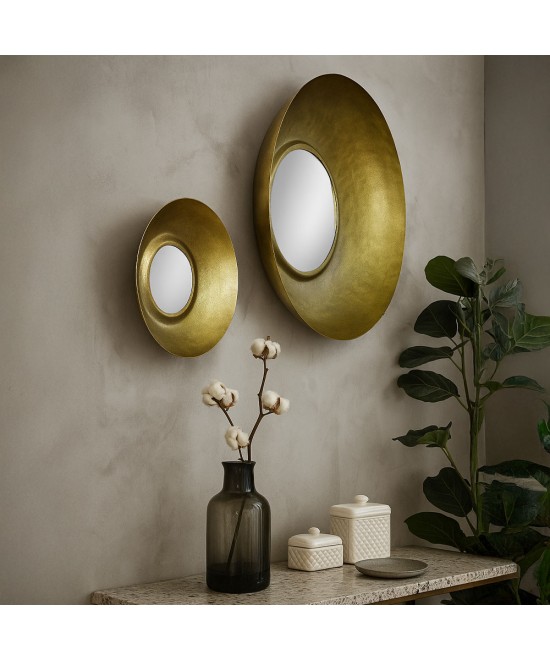 OJO ΚΑΘΡΕΠΤΗΣ BRASS ANTIQUE 90x14x90 OJO ΚΑΘΡΕΠΤΗΣ BRASS ANTIQUE 90x14x90