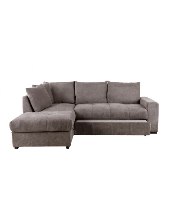 BILL ΚΑΝΑΠΕΣ ΚΡΕΒΑΤΙ ΓΩΝΙΑ ΑΡΙΣΤΕΡΗ TAUPE 241x173x94 BILL ΚΑΝΑΠΕΣ ΚΡΕΒΑΤΙ ΓΩΝΙΑ ΑΡΙΣΤΕΡΗ TAUPE 241x173x94