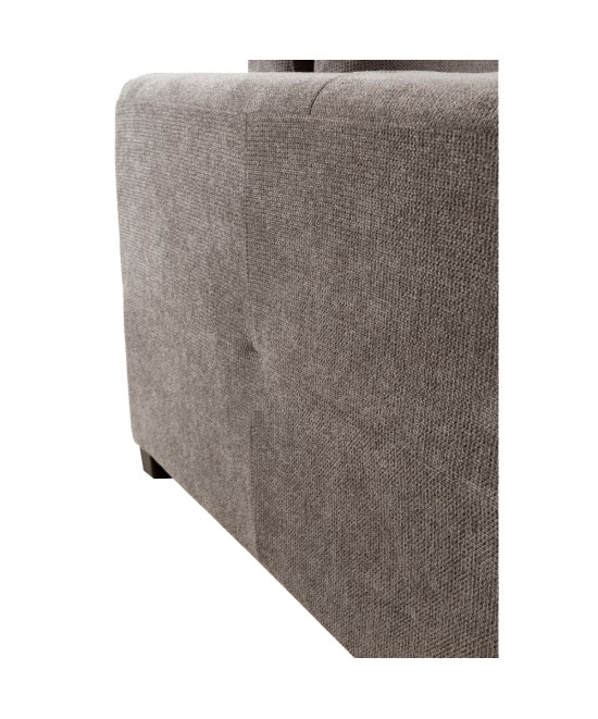 BILL ΚΑΝΑΠΕΣ ΚΡΕΒΑΤΙ ΓΩΝΙΑ ΑΡΙΣΤΕΡΗ TAUPE 241x173x94 BILL ΚΑΝΑΠΕΣ ΚΡΕΒΑΤΙ ΓΩΝΙΑ ΑΡΙΣΤΕΡΗ TAUPE 241x173x94