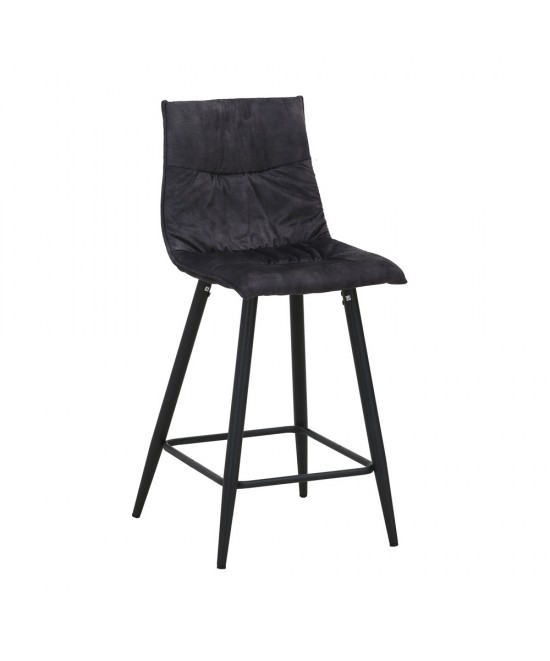 LINEA ΣΚΑΜΠΟ BAR ΑΝΘΡΑΚΙ 42x51x84