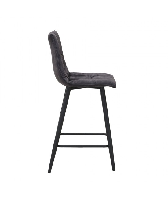 LINEA ΣΚΑΜΠΟ BAR ΑΝΘΡΑΚΙ 42x51x84