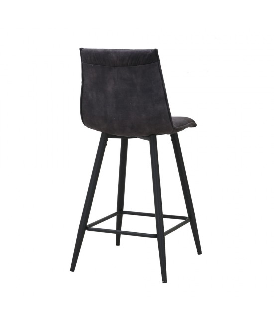 LINEA ΣΚΑΜΠΟ BAR ΑΝΘΡΑΚΙ 42x51x84