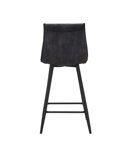 LINEA ΣΚΑΜΠΟ BAR ΑΝΘΡΑΚΙ 42x51x84