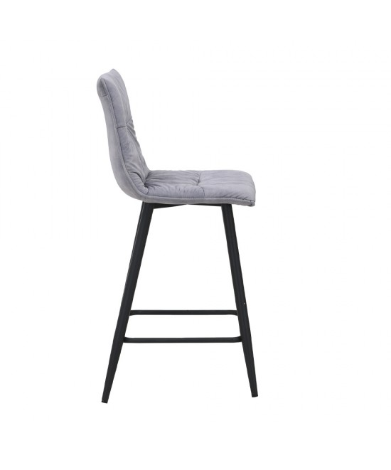 LINEA ΣΚΑΜΠΟ BAR ΓΚΡΙ SILVER 42x51x84