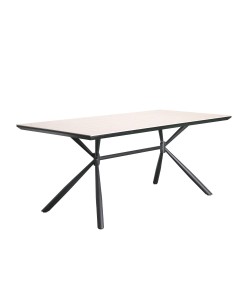 SAHARA ΤΡΑΠΕΖΙ BEIGE ΜΕ ΟΨΗ ΜΑΡΜΑΡΟΥ 180x90x76