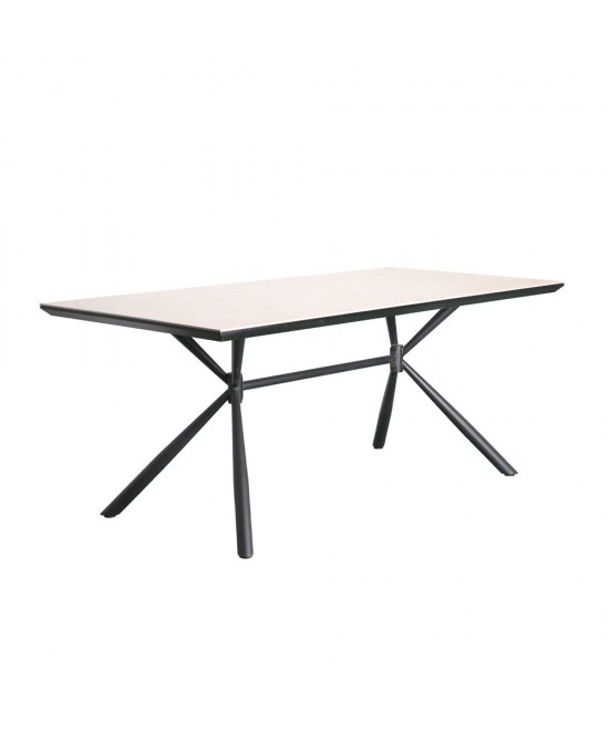 SAHARA ΤΡΑΠΕΖΙ BEIGE ΜΕ ΟΨΗ ΜΑΡΜΑΡΟΥ 180x90x76 SAHARA ΤΡΑΠΕΖΙ BEIGE ΜΕ ΟΨΗ ΜΑΡΜΑΡΟΥ 180x90x76