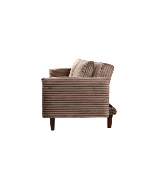 COTTLE ΚΑΝΑΠΕΣ ΚΡΕΒΑΤΙ 3ΘΕΣΙΟΣ NUDE 213x79x73