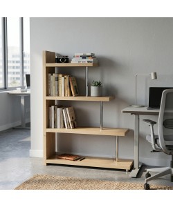 SWIVEL ΒΙΒΛΙΟΘΗΚΗ SONOMA 120x29x135.8