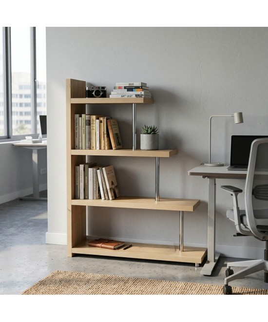 SWIVEL ΒΙΒΛΙΟΘΗΚΗ SONOMA 120x29x135.8