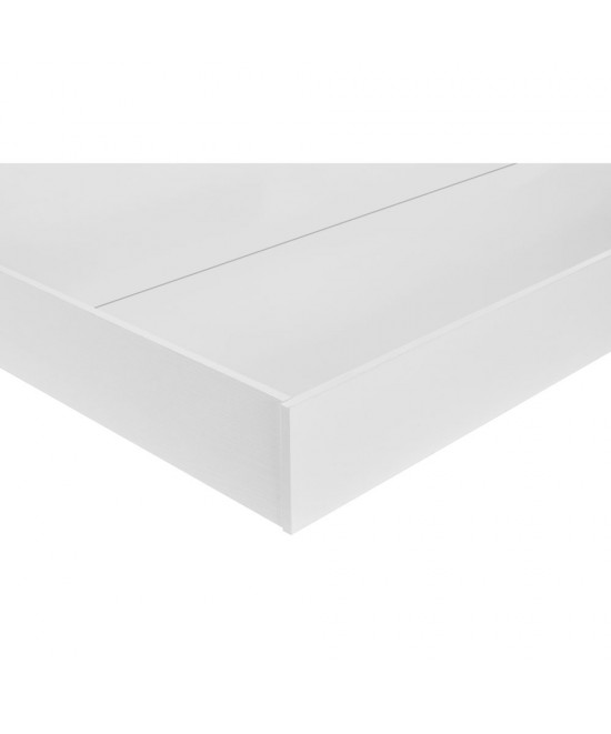 LUCIDO ΚΡΕΒΑΤΙ ΛΕΥΚΟ OAK ΦΥΣΙΚΟ 162x202x88