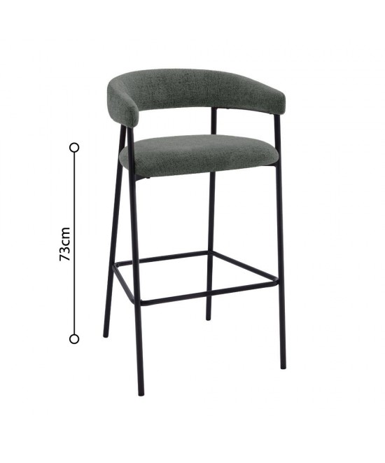 ECLIPSE ΣΚΑΜΠΟ BAR ΓΚΡΙ 45x46x92