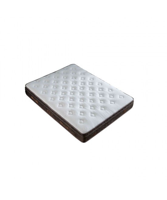 IASIS ΣΤΡΩΜΑ 160x200cm ΛΕΥΚΟ ΑΝΘΡΑΚΙ 200x160x30