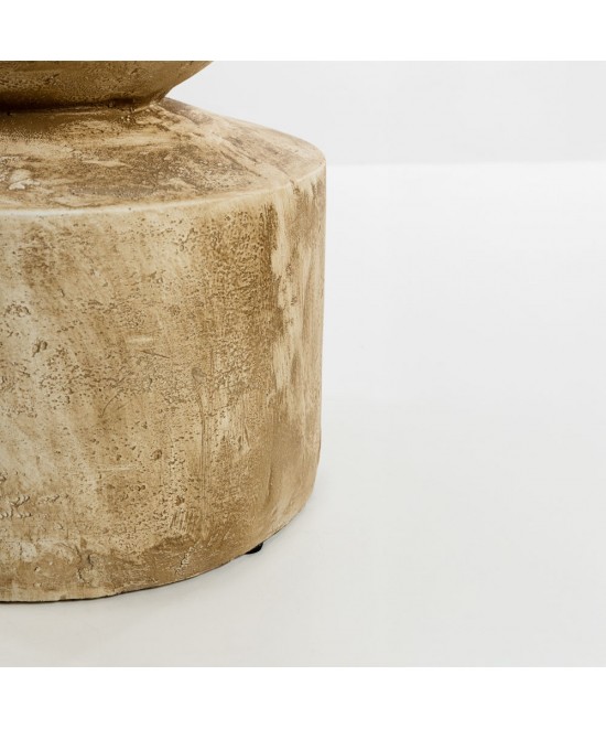 SANDY SIDE TABLE ΚΑΦΕ ΑΝΟΙΧΤΟ 38.5x38.5x51