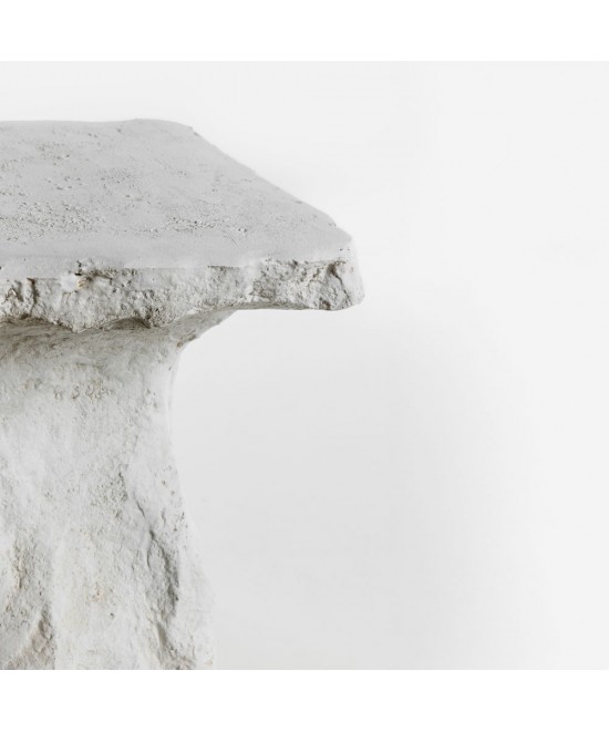 GRECIA SIDE TABLE ΛΕΥΚΟ 39x36x51
