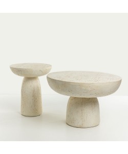 POROS COFFEE TABLE BEIGE 64.8x64.8x41.4 POROS COFFEE TABLE BEIGE 64.8x64.8x41.4