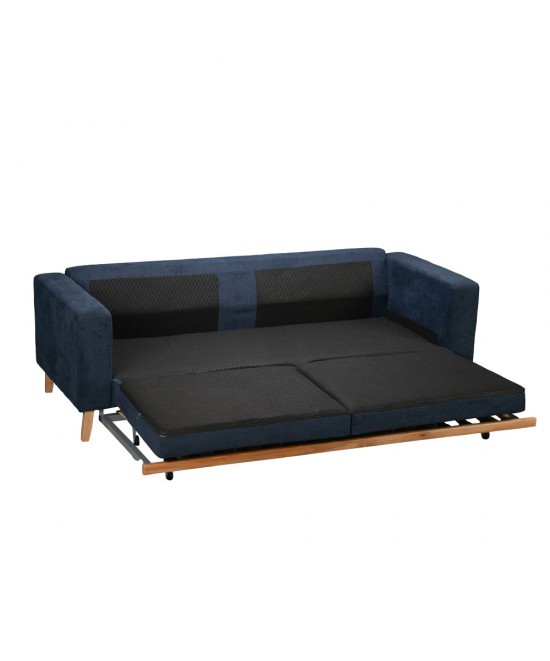 LUSSO ΚΑΝΑΠΕΣ ΚΡΕΒΑΤΙ 3ΘΕΣΙΟΣ ΜΠΛΕ LINO 89 218x85x87 LUSSO ΚΑΝΑΠΕΣ ΚΡΕΒΑΤΙ 3ΘΕΣΙΟΣ ΜΠΛΕ LINO 89 218x85x87
