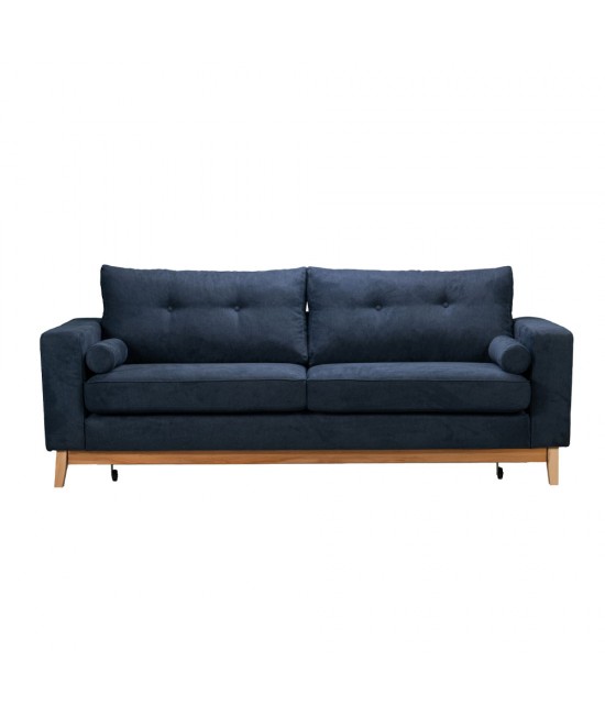 LUSSO ΚΑΝΑΠΕΣ ΚΡΕΒΑΤΙ 3ΘΕΣΙΟΣ ΜΠΛΕ LINO 89 218x85x87 LUSSO ΚΑΝΑΠΕΣ ΚΡΕΒΑΤΙ 3ΘΕΣΙΟΣ ΜΠΛΕ LINO 89 218x85x87