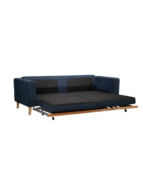 LUSSO ΚΑΝΑΠΕΣ ΚΡΕΒΑΤΙ 3ΘΕΣΙΟΣ ΜΠΛΕ LINO 89 218x85x87 LUSSO ΚΑΝΑΠΕΣ ΚΡΕΒΑΤΙ 3ΘΕΣΙΟΣ ΜΠΛΕ LINO 89 218x85x87