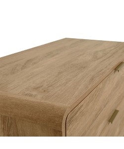 OVAL ΚΟΜΟΔΙΝΟ 2ΣΥΡΤΑΡΙΑ ΦΥΣΙΚΟ 60,2x39,5xH54,7cm
