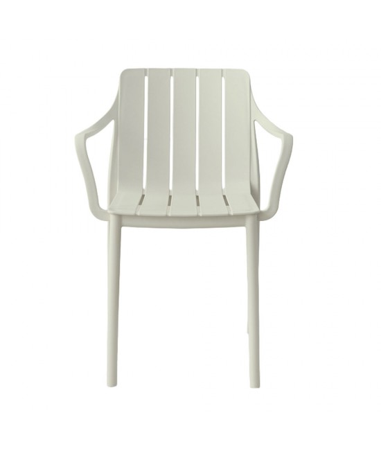 PORTO ΚΑΡΕΚΛΑ OFF WHITE 57x54.5x80cm