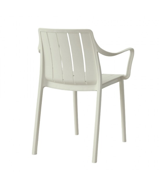 PORTO ΚΑΡΕΚΛΑ OFF WHITE 57x54.5x80cm