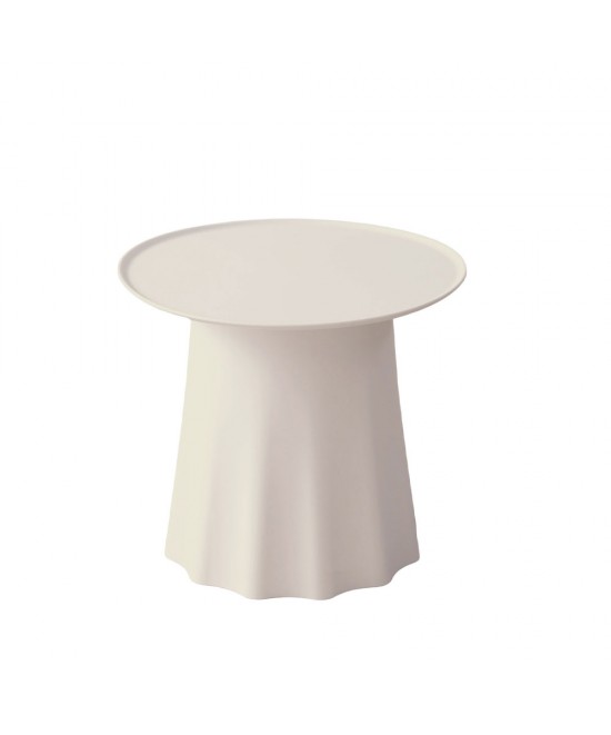 VOLANT SIDE TABLE OFF WHITE 50x50x45cm