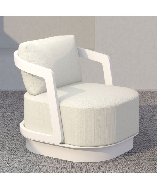 TORRE ΣΑΛΟΝΙ SET 1+2+2 OFF WHITE