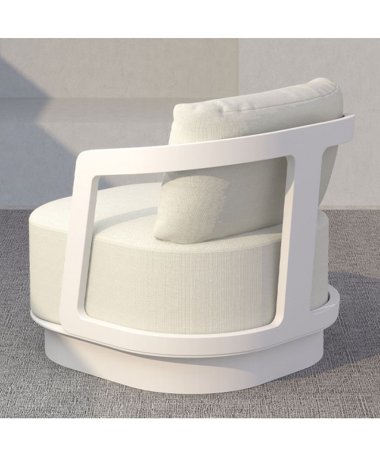 TORRE ΣΑΛΟΝΙ SET 1+2+2 OFF WHITE