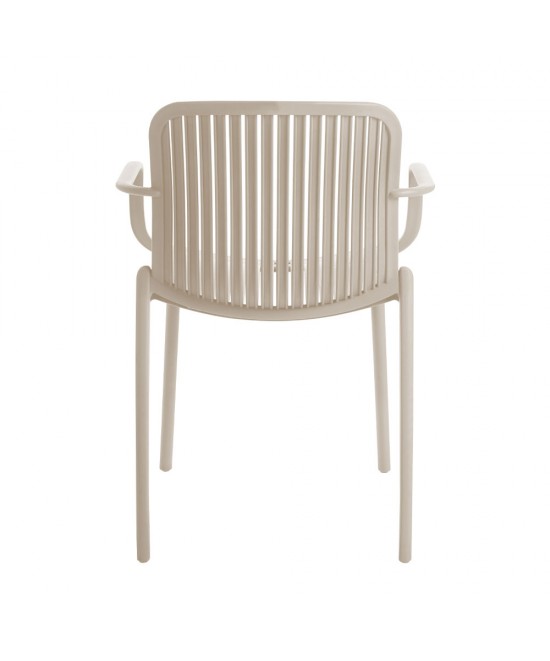 BRIO ΚΑΡΕΚΛΑ OFF WHITE 58x56.5x82cm