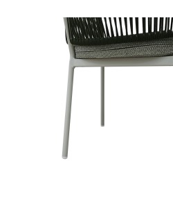 TONDO ΚΑΡΕΚΛΑ ΛΑΔΙ OFF WHITE 62x57x80cm