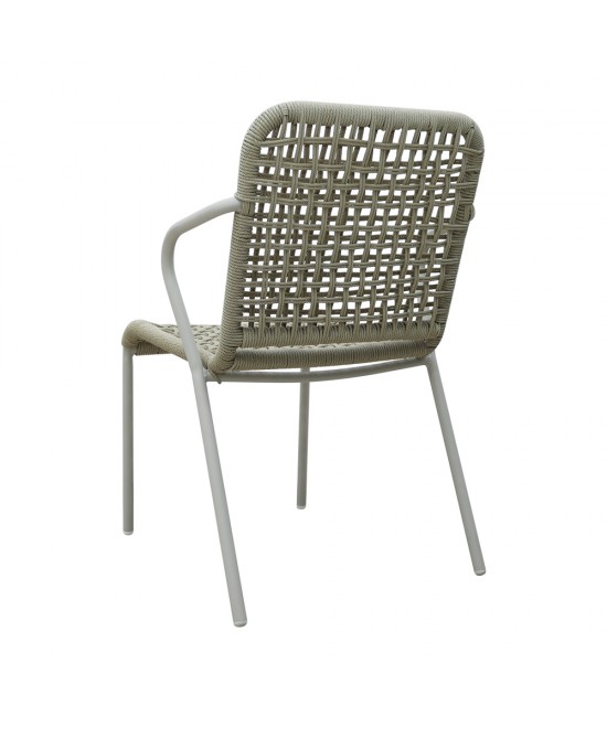 KARE ΚΑΡΕΚΛΑ ΛΕΥΚΟ ΦΥΣΙΚΟ 62x56x82cm