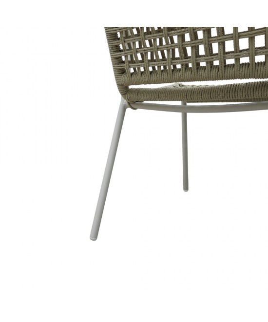 KARE ΚΑΡΕΚΛΑ ΛΕΥΚΟ ΦΥΣΙΚΟ 62x56x82cm