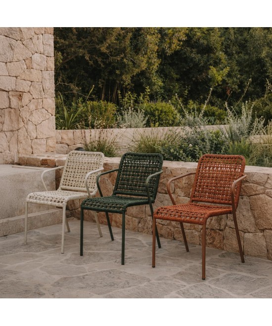 KARE ΚΑΡΕΚΛΑ TERRACOTTA 62x56x82cm